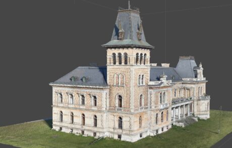digitális 3D épületmodell