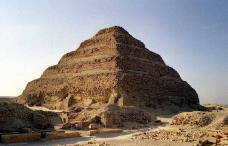 Djoser piramis látkép